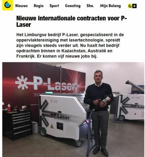 Press coverage on P-Laser projects