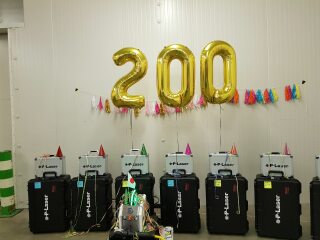 200th laser